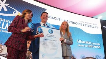 Albacete declared the first Starlight Tourist Destination province in the world at Fitur