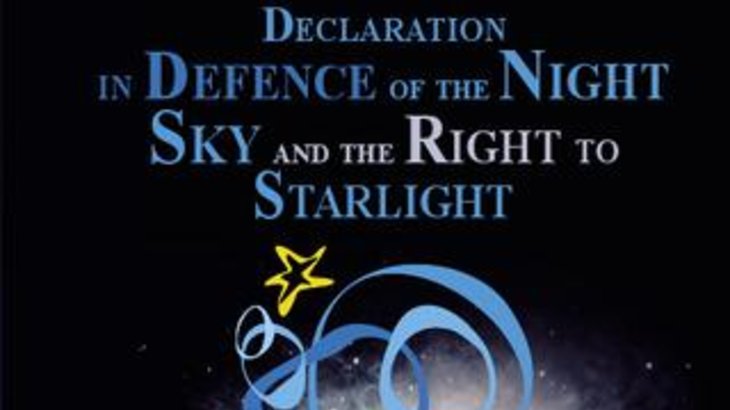 X ANNIVERSARY STARLIGHT DECLARATION PRESERVING THE SKIES