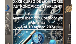 Curso de Monitores Astronmicos Starlight Monte Ibrico Corredor de Almansa 