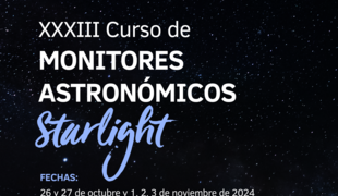 Curso Monitores Astronmicos Starlight Formentera  26 y 27 de octubre y 1 2 y 3 de noviembre