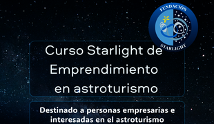 Curso  Starlight de emprendimiento en Astroturismo  para Pampaneira  5 al 9 de mayo