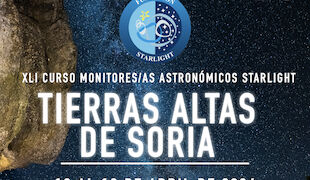 Curso Monitores Astronmicos Starlight para Tierras Altas de Soria  del 13 al 18 de abril de 2026