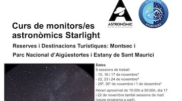 Curso de Monitores Starlight Montsec Aigestortes