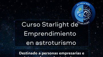 Curso  Starlight de emprendimiento en Astroturismo  para Pampaneira  5 al 9 de mayo