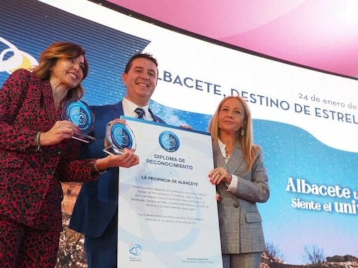 Albacete declared the first Starlight Tourist Destination province in the world at Fitur