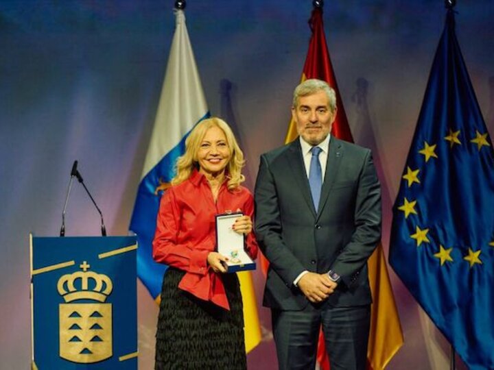 Antonia Varela has been awarded the Gold Medal of the Canary Islands for 2024