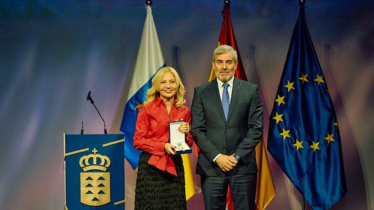 Antonia Varela has been awarded the Gold Medal of the Canary Islands for 2024