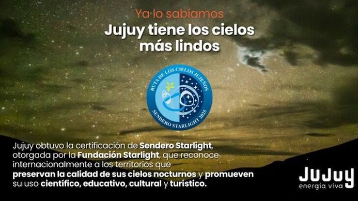 Jujuy Celebrates the Accreditation of the Route of Jujuy Skies as a Starlight Trail