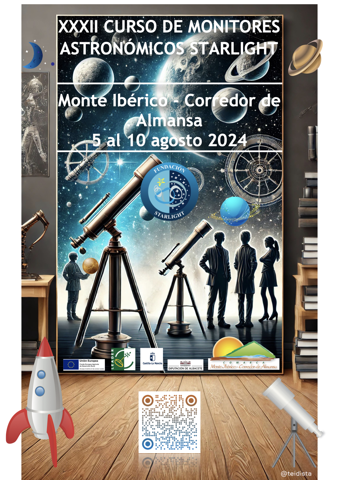 Curso Monitores Starlight Comarca Monte Ibérico- Corredor de Almansa