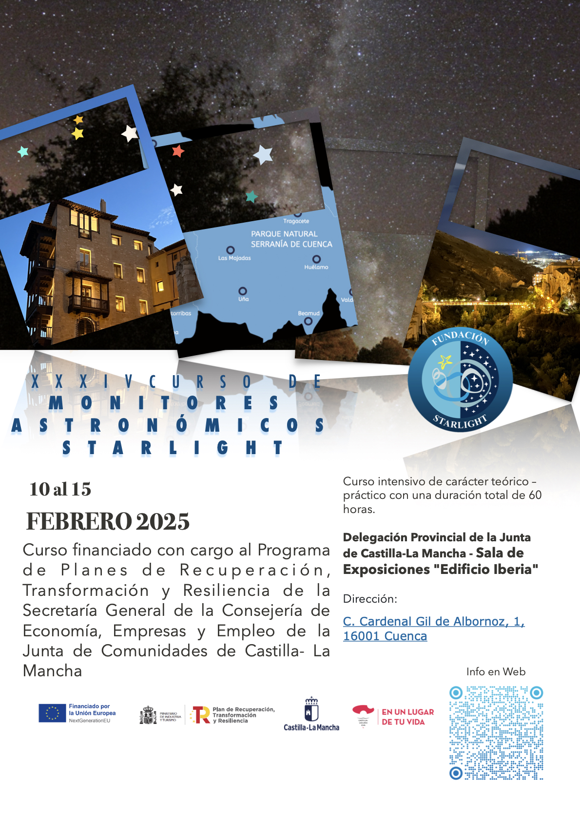 Curso Monitores Starlight Serranía de Cuenca