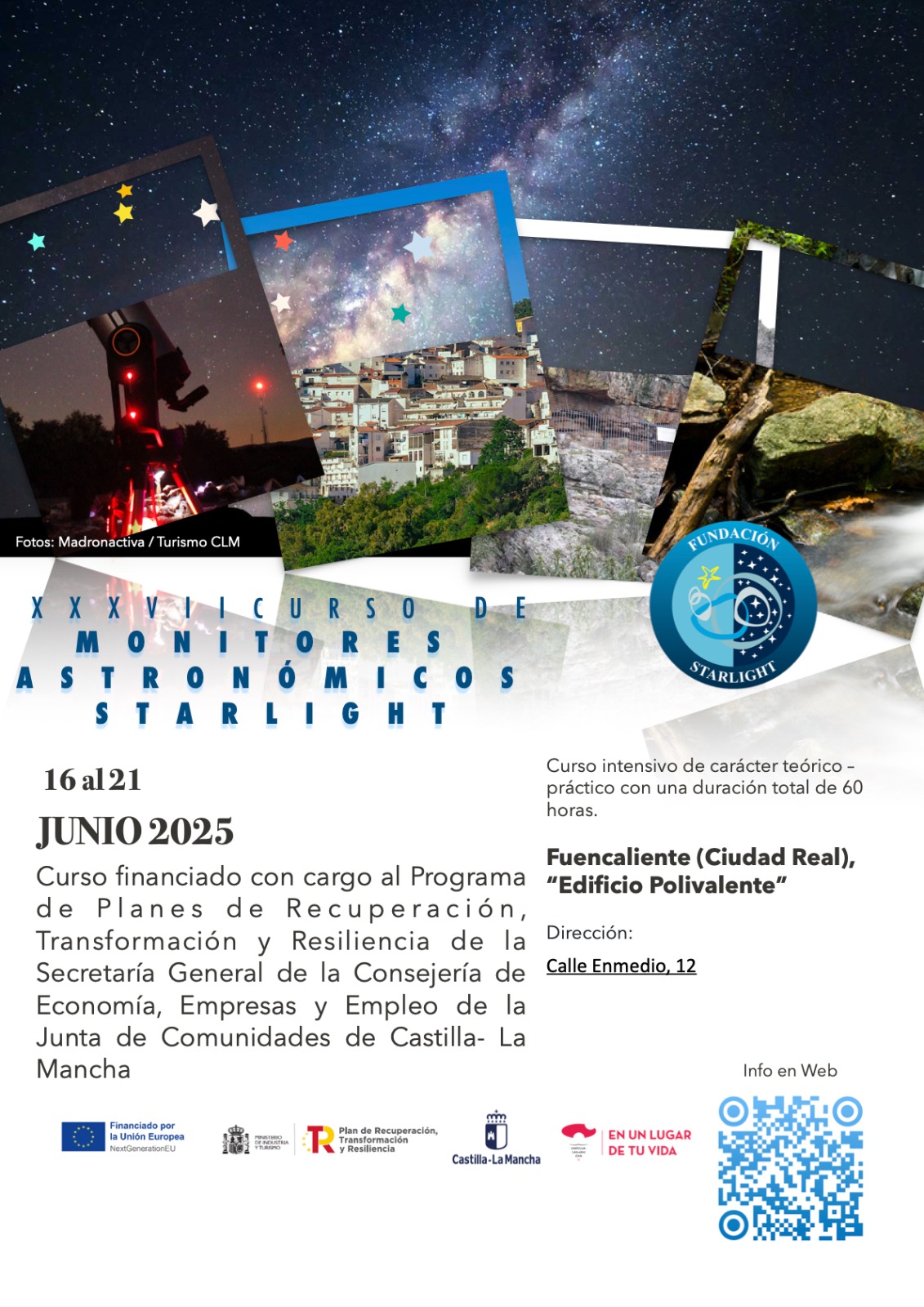Curso de Monitores Astronómicos Starlight de Ciudad Real