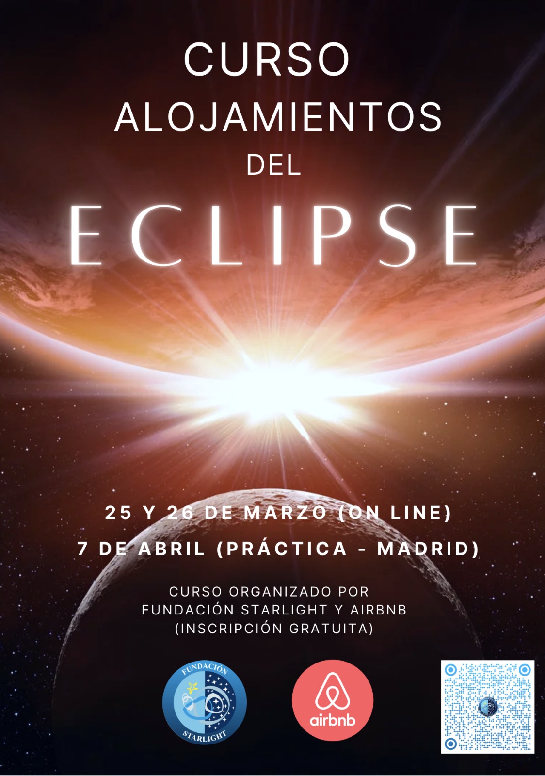 Curso alojamientos de eclipse